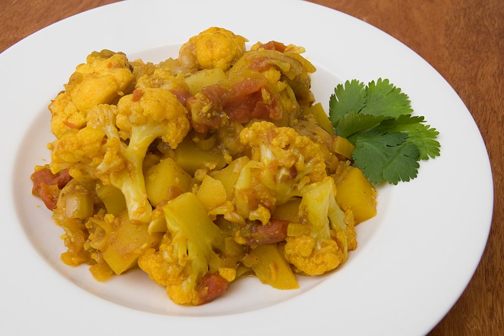 Aloo Gobi - homemade food in Singapore