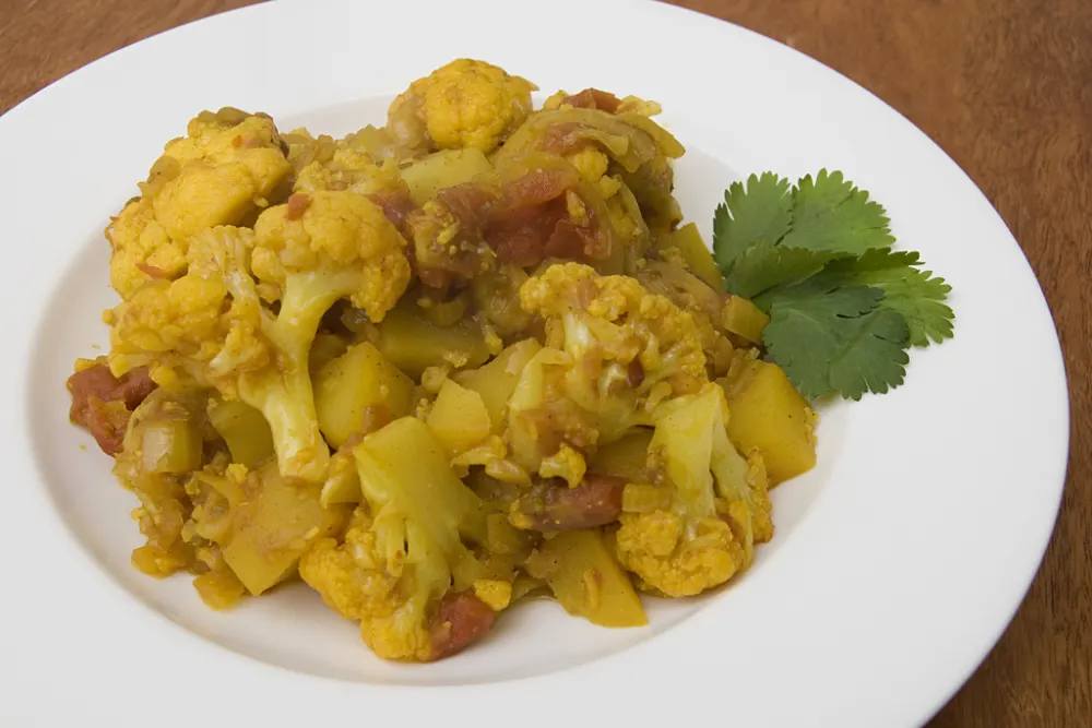 Aloo Gobi - homemade food in Singapore