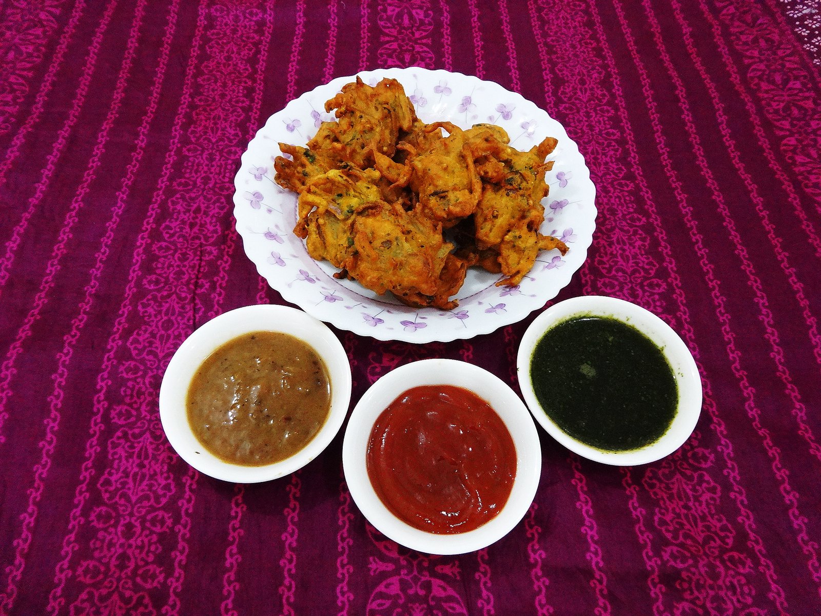 Onion Bhaji (6 pcs) - homemade food in Singapore